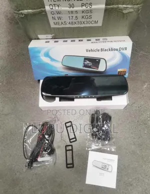 -Dual Lens Dash Cam – Simultaneous Front and Rear Recording