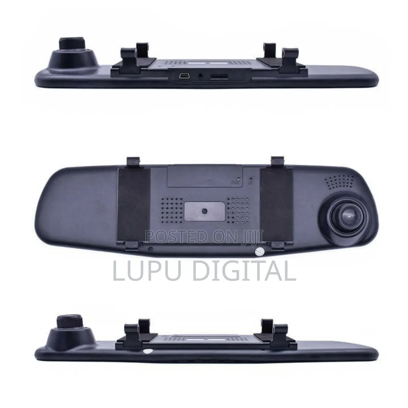-Dual Lens Dash Cam – Simultaneous Front and Rear Recording