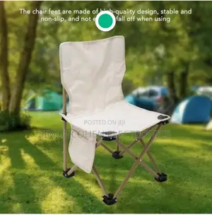 Foldable Metallic Frame Water Proof Canvas Camping Chair