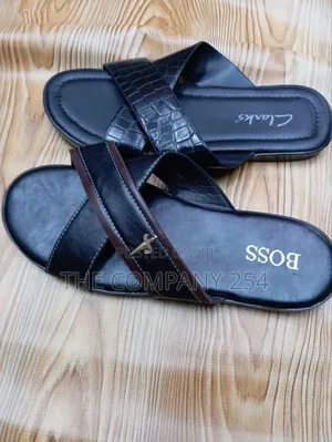 Clarks Hugo Boss Designer Leather Mens Outdoor Sandals