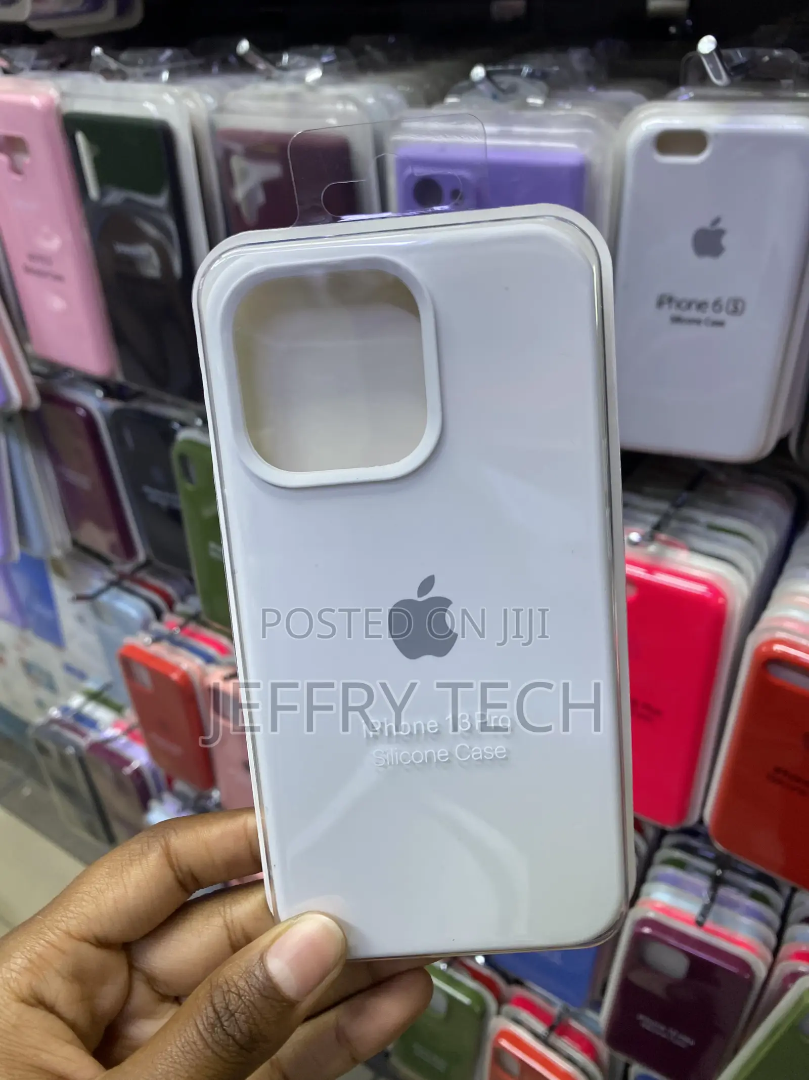 Laudtec Silicone iPhone 13 Pro Liquid Silicone Case-Blue