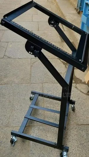 Skeleton Proffesional Music Amplifier Mixer Movable Rack