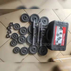 30kgs Iron Cast Dumbbell Set With a Connector
