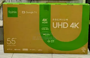 Syinix 55" Uhd4k Google Tv Brand New Sealed