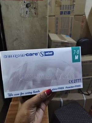 Nitrile Gloves Powder Free Sampre Care
