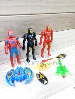Super Heroes Figurines / Spiderman/Ironman Toys