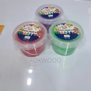 Containers Of "5d Crystal Color Slime," 500g