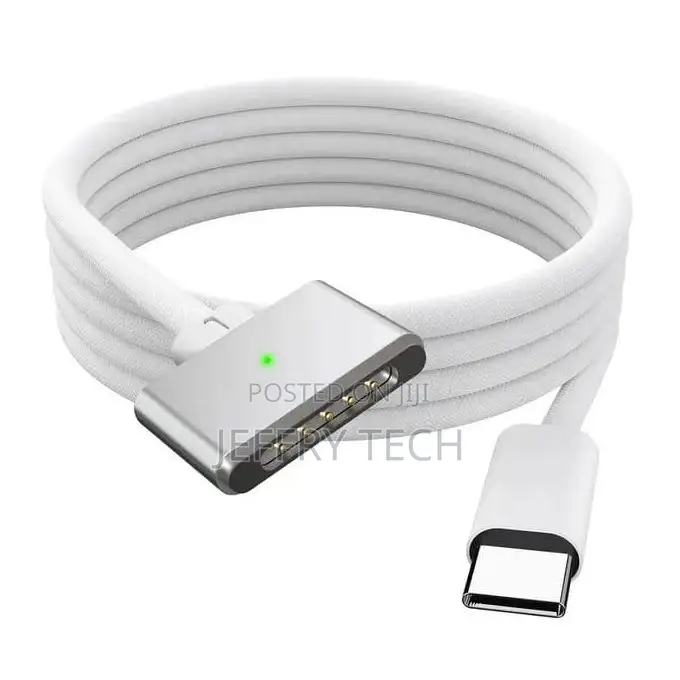 Usb Type-C Pd Cable for Macbook Pro Air, Magsafe 3, A, 140w