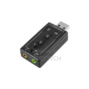 Headphone, Microphone, Usb 7.1 Sound Card, 3.5mm, Stereo