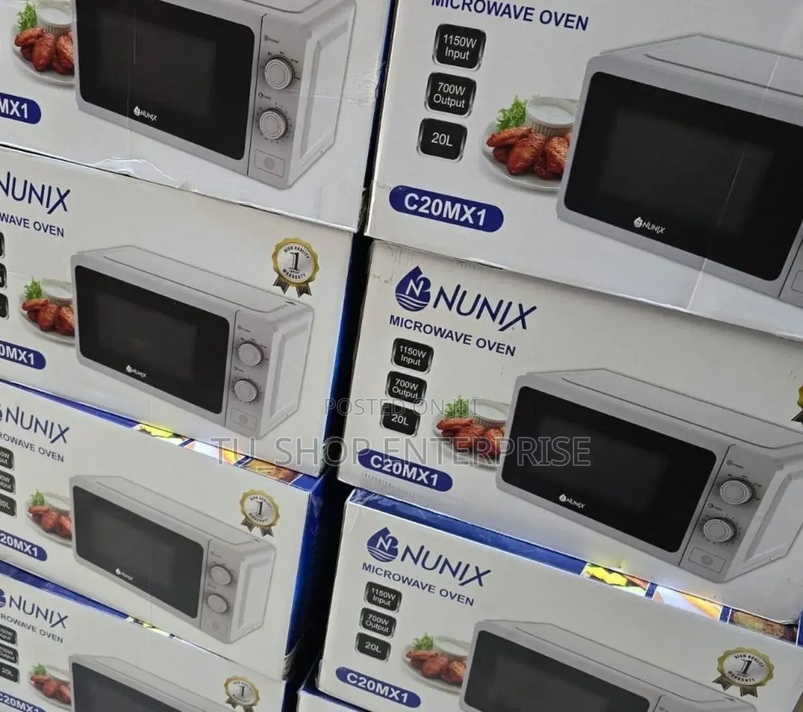Microwave Oven!!Nunix 20 Litres Manual Setting !!