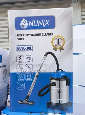 Vacuum Cleaner ! 30 Litres Nunix Wet and Dry Vacuum