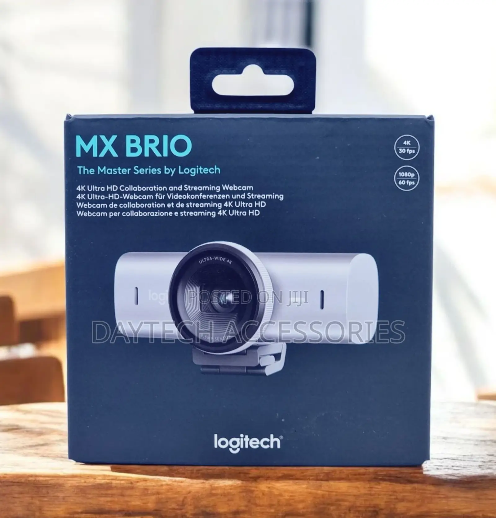 Logitech Mx Brio Uhd Webcam