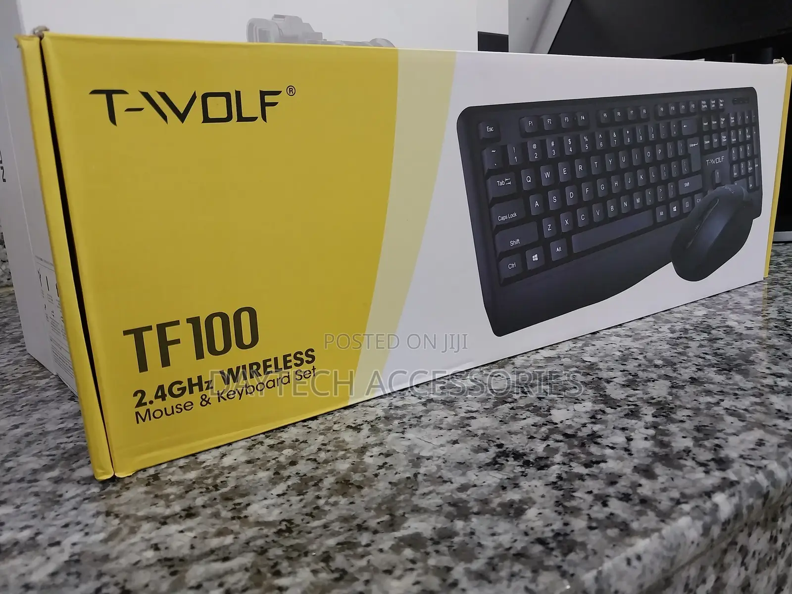 T-Wolf Tf-100 2.4g Bluetooth Wireless Keyboard and Mouse Set