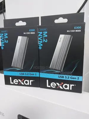 Lexar M.2 Nvme SSD Enclosure E300 10gbps, Type-C, Usb 3.2