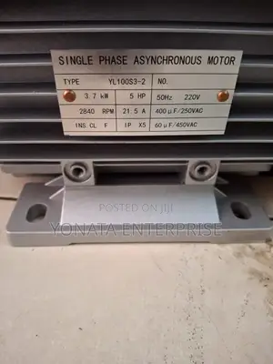 Single Phase 5hp Electric Motor
