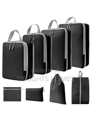 8pcs Compressible Packing Travel Storage Bag-Ca