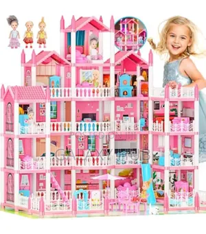 Big Doll House 
379 Pieces
Diy to Assemble