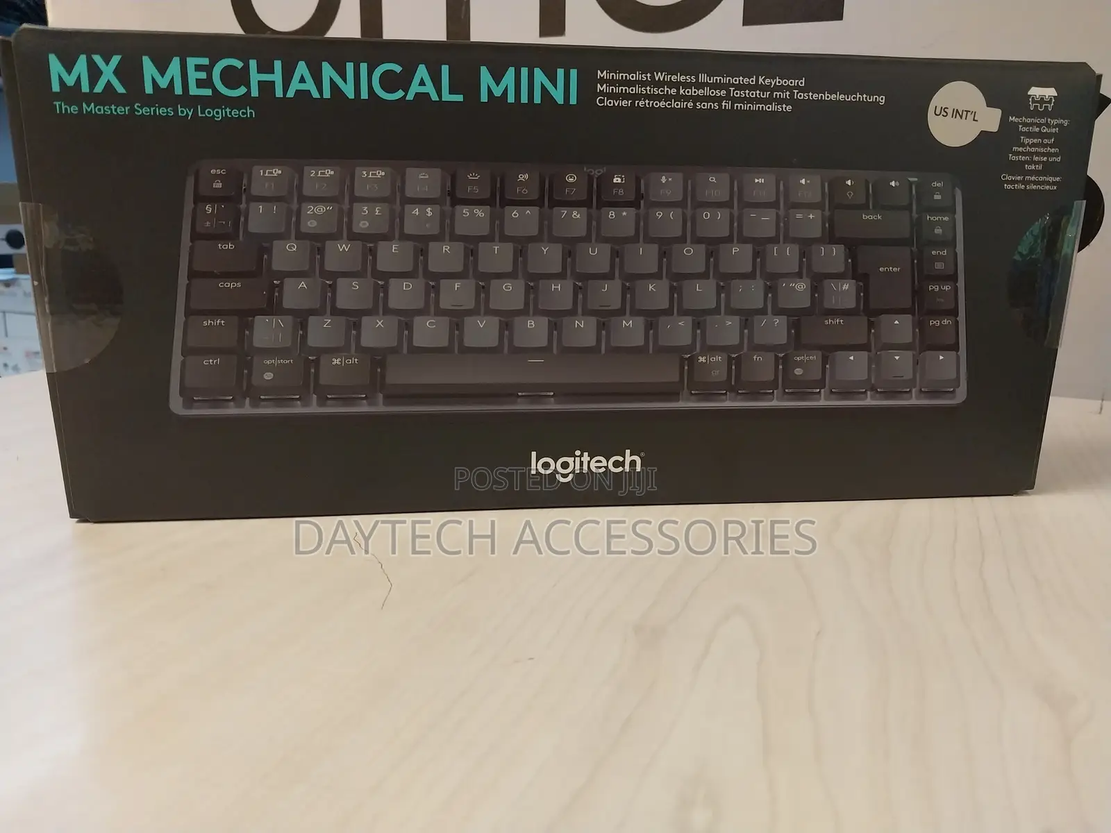 Logitech Mx Mechanical Mini Wireless Bluetooth Keyboard