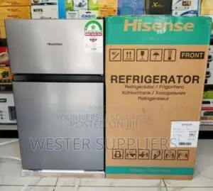 Hisense Fridge 91 Liters Frost Double Door Silver