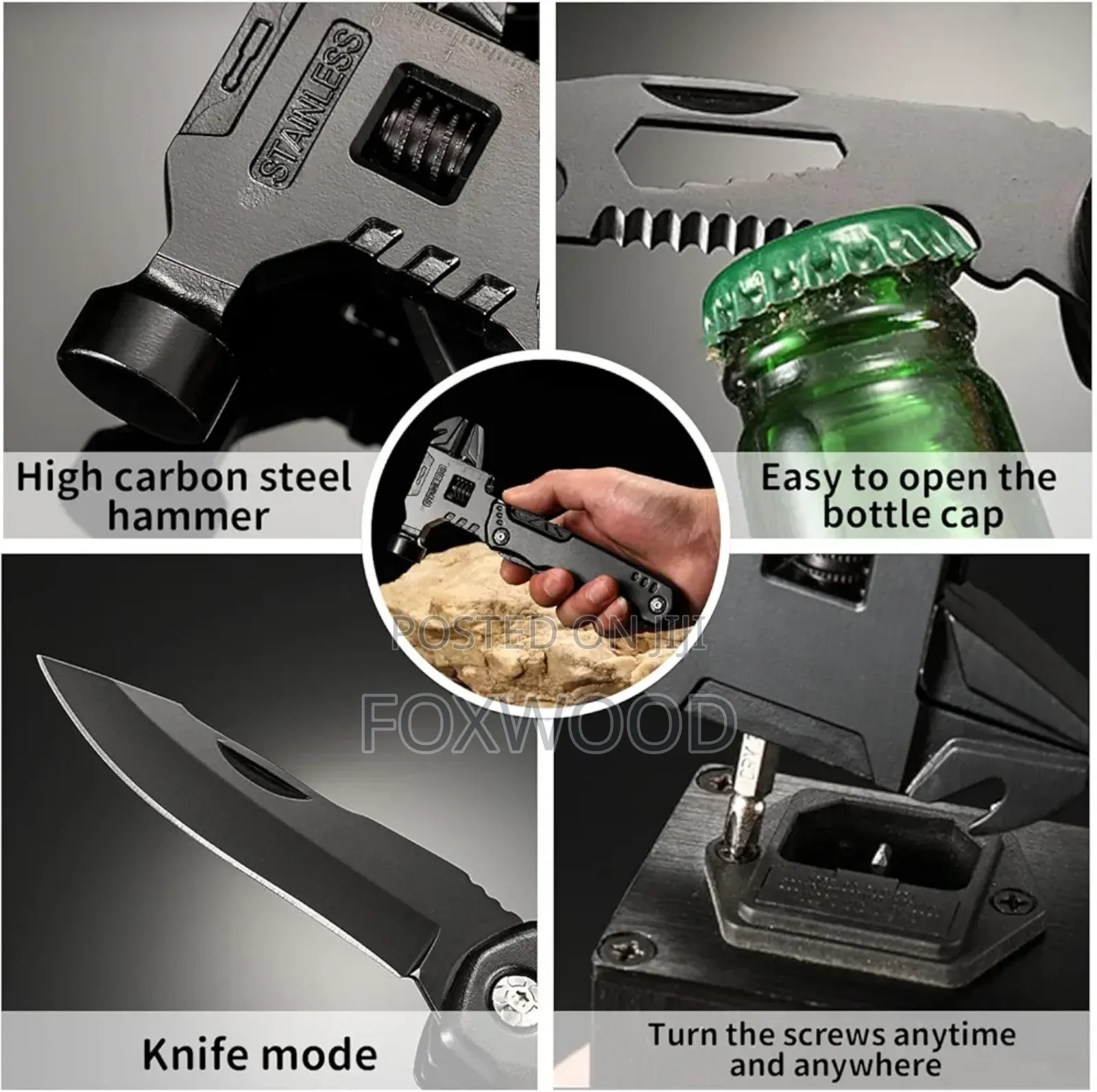 16 in 1 Multifunctional Wrench Hammer