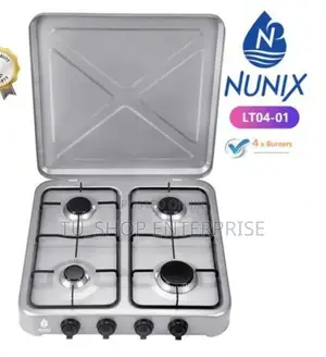 Nunix Full Gas 4 Burner Table Top Cooker