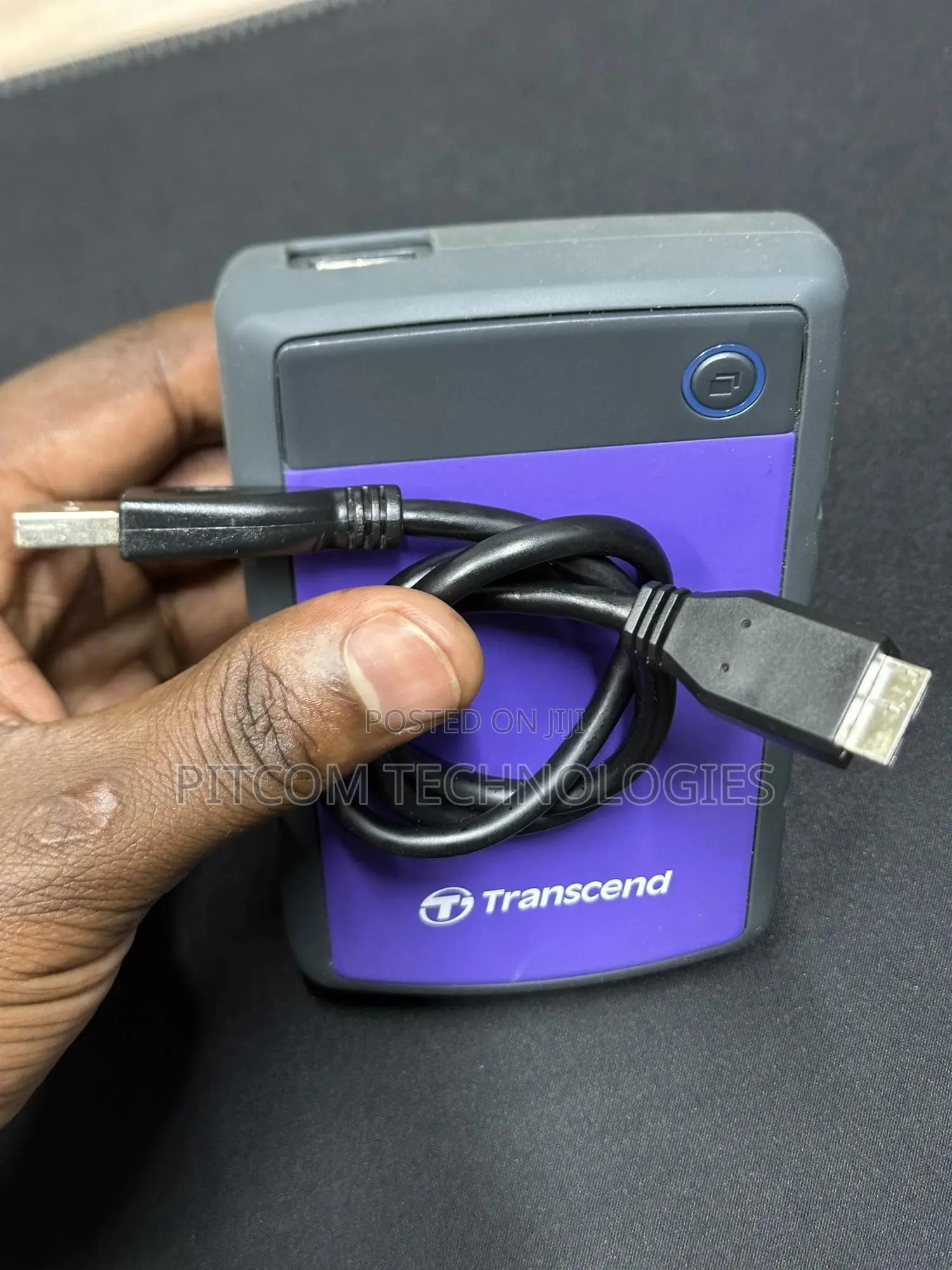 2tb External Transcend Harddisk Used