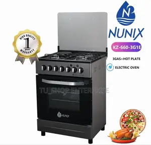 Nunix 50*55 3+1 Freestanding Cooker With Electric