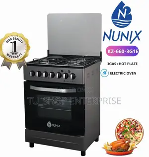 Standing Cooker! Nunix 50*55 3+1 Frees With Electric Oven