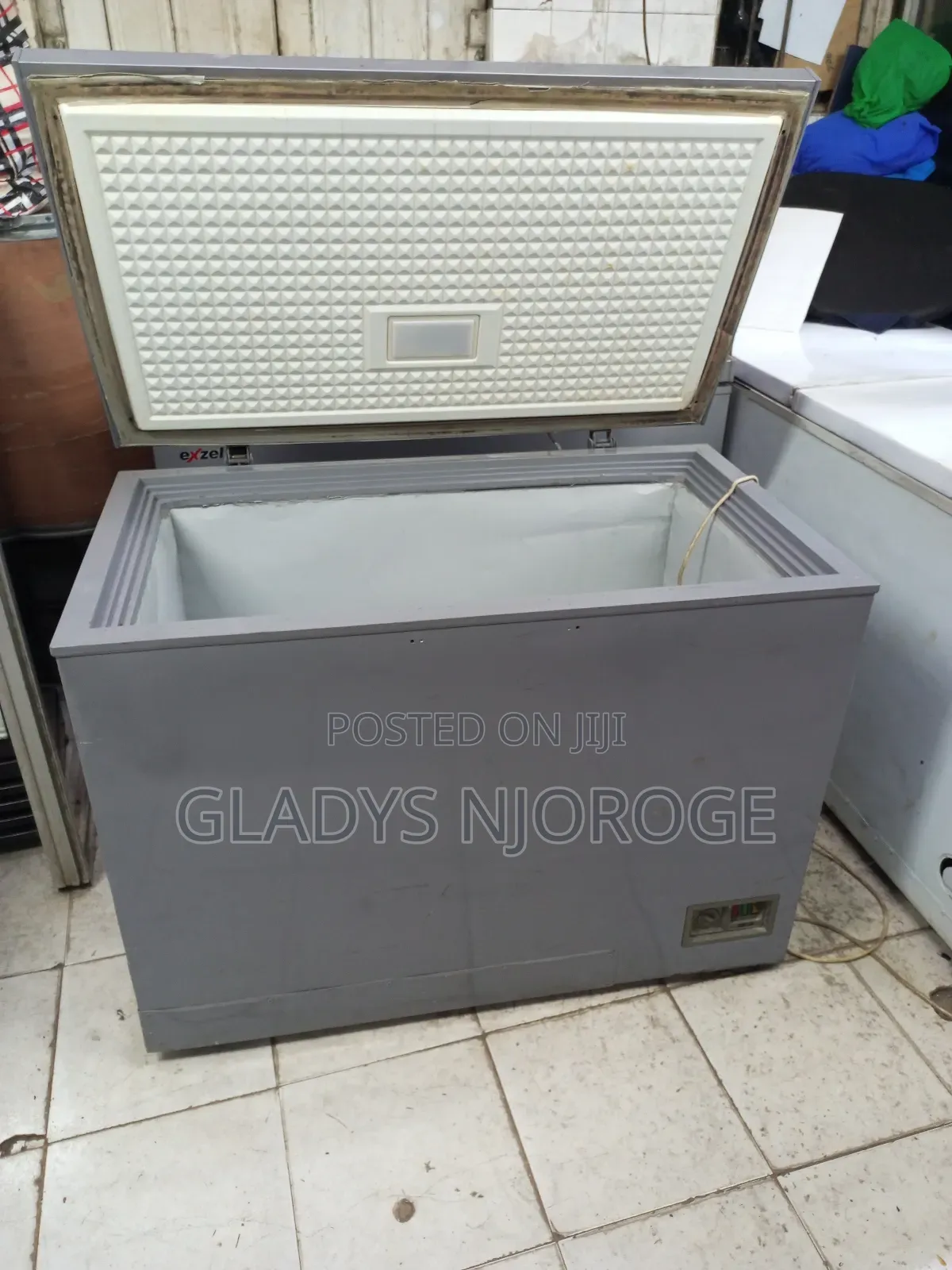 Premier Silver Deep Freezer Fridge