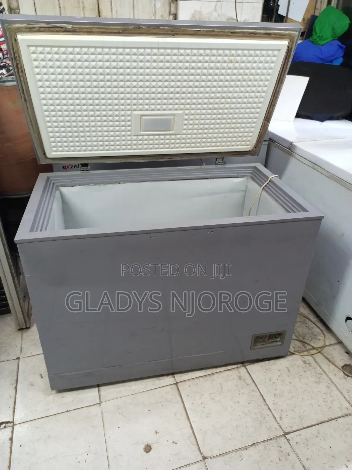 Premier Silver Deep Freezer Fridge