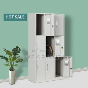 9 Door Metal Locker for Storage