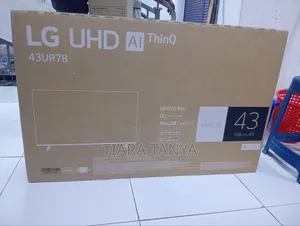 Lg 43" Smart Uhd Ai Thin Q Webos Led Tv Ur78