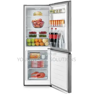 Hisense Fridge 230ltrs Bottom Freezer Fridge Silver