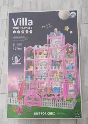 Doll House Luxury Villa Diy Assemble