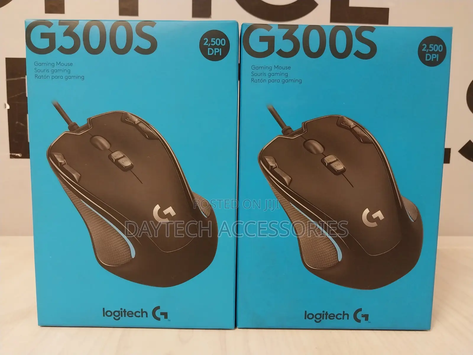 Logitech G300s Wired Optical-9 Button Gaming RGB Lighting