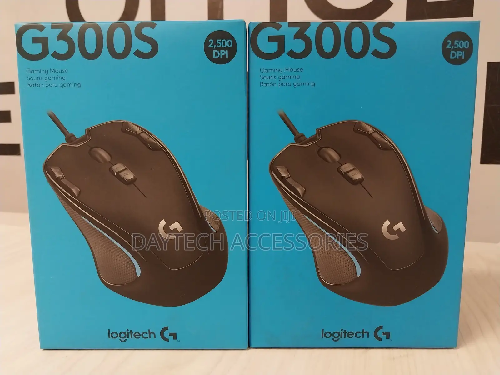 Logitech G300s Wired Optical-9 Button Gaming RGB Lighting