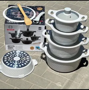 11 PCS New Design Bosh Granite Design Cookware Set