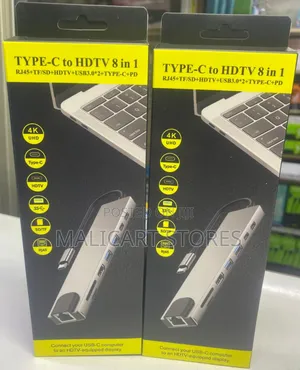 Type-C 8 in 1 Multifunction Adapter