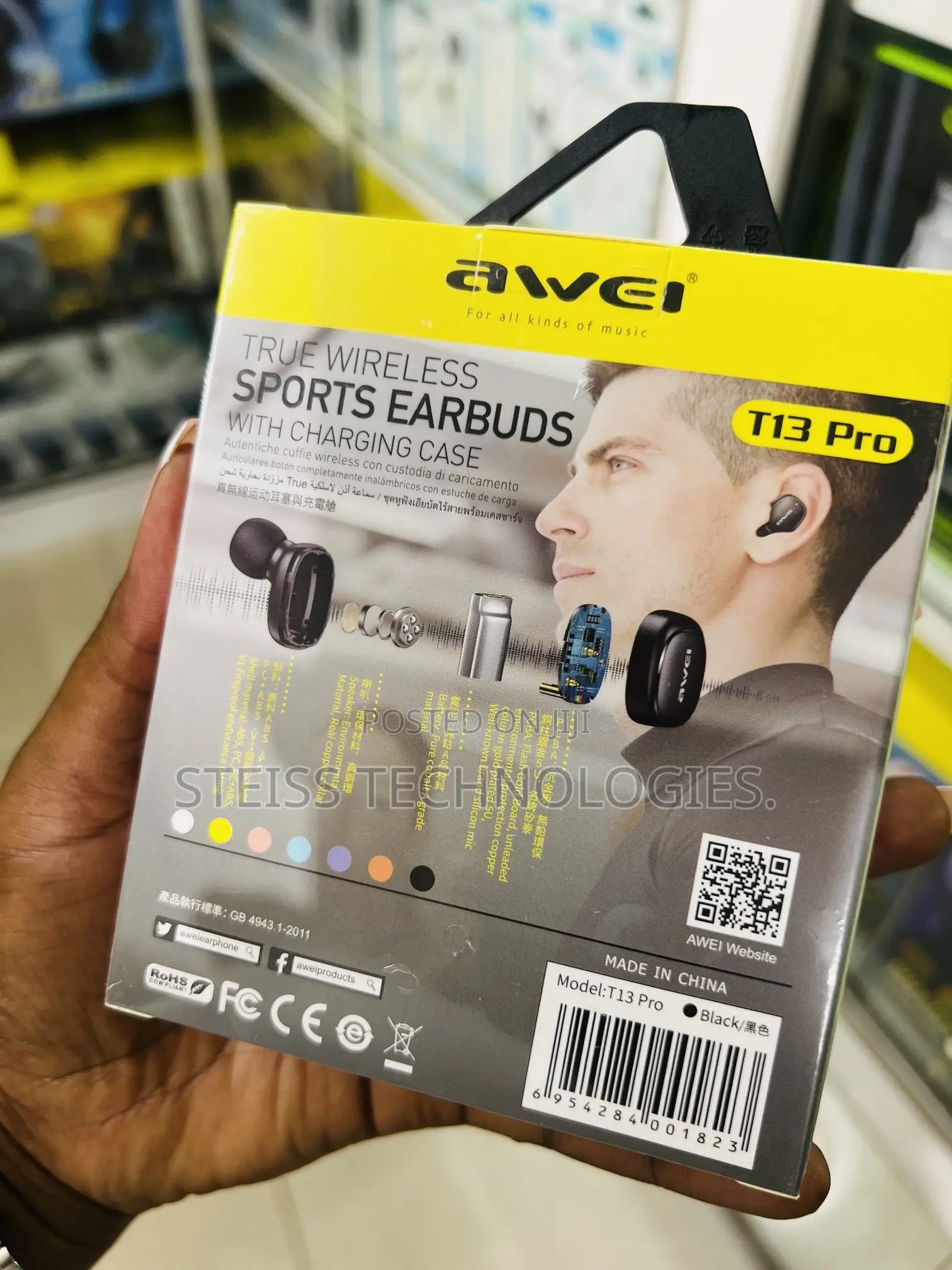 T13pro Awei Earbuds.