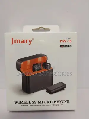 Jmary Mw-16 Wireless Microphone Plug Play 42-Hr Case!