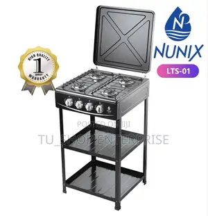 Nunix Full Gas Standing Cooker With Shelf