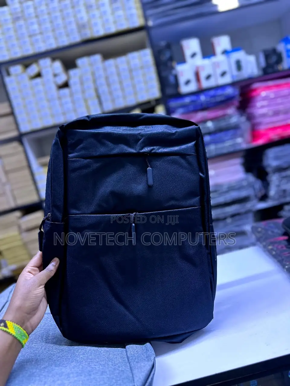 Anti Theft Laptop Bag Pack With a Charging Cable