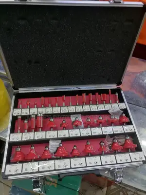 High Standard 35pcs Router Bits