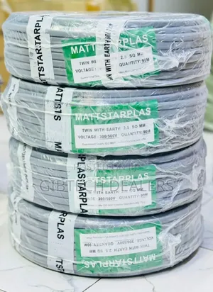 Mattsa 4.0mm Twin Cable With Earth 90mtrs