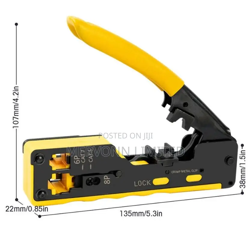 Pass Through Crimping With Steel Blade Design