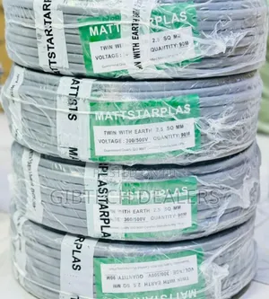 90m Mattsa Cable With Earth Cable 6.0mm