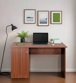 Office Desk:1200mm Clerical Unity Desk With Walnut Veneer