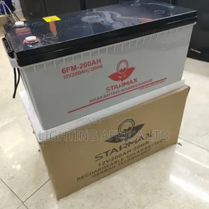 200ah - 20hrs Starmax Gel Heavy Duty 50kgs Solar Battery
