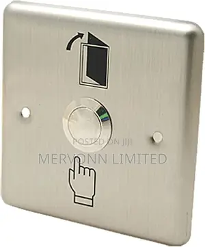 Sleek Surface-Mount Push Exit Button