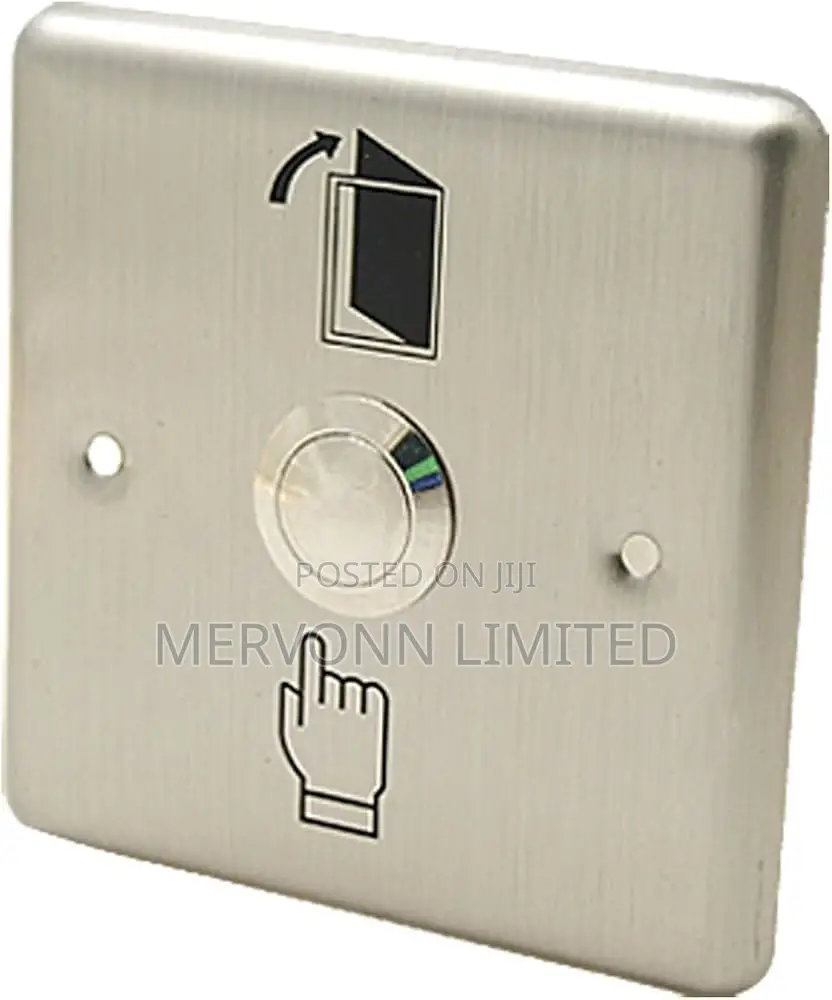 Sleek Surface-Mount Push Exit Button